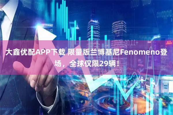 大鑫优配APP下载 限量版兰博基尼Fenomeno登场，全球仅限29辆！